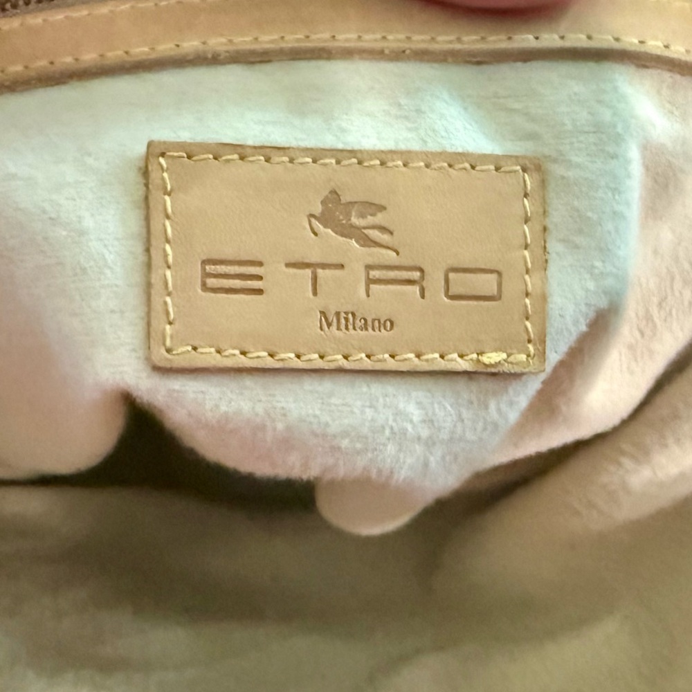 Etro Brown and Tan Tote Bag - Picture 13 of 15
